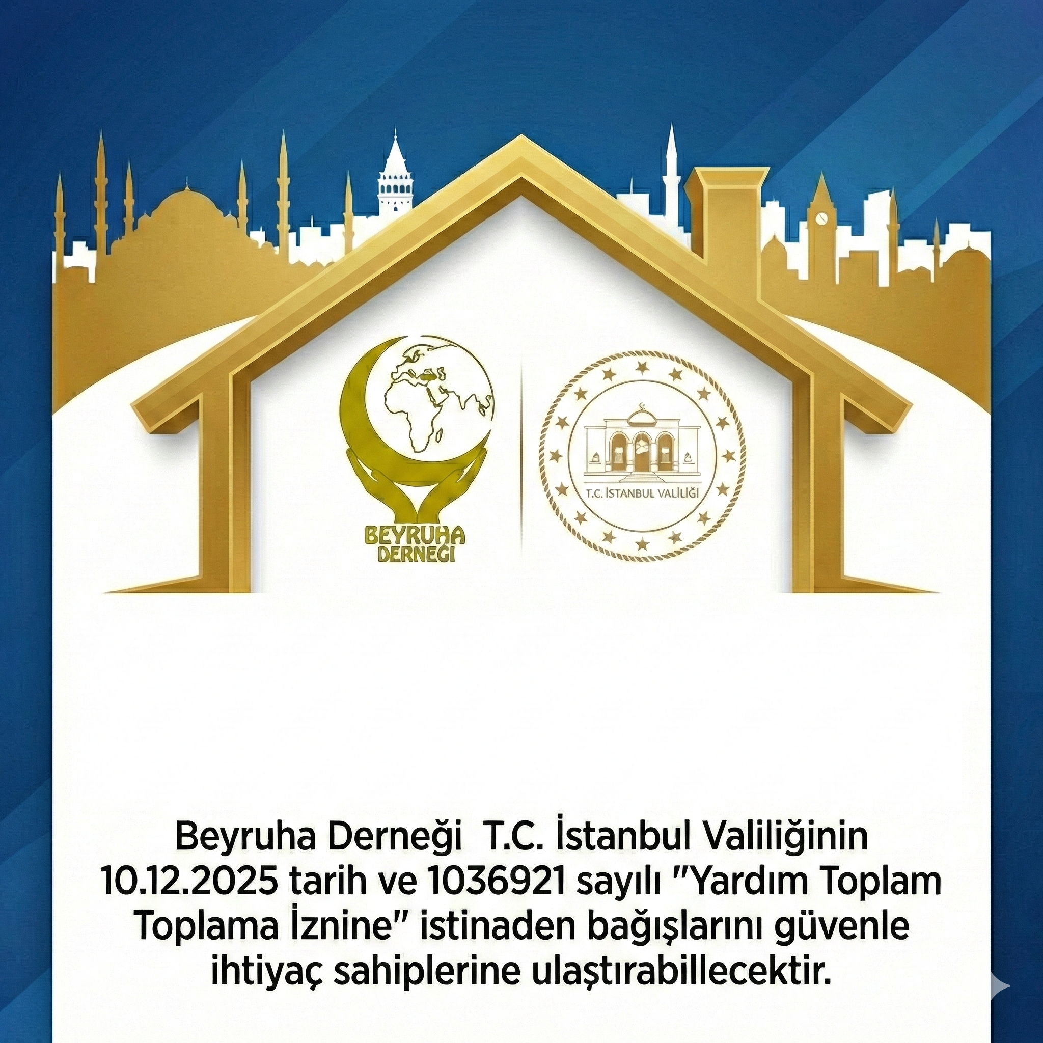 YARDIM TOPLAMA İZNİMİZ RESMEN ONAYLANDI!